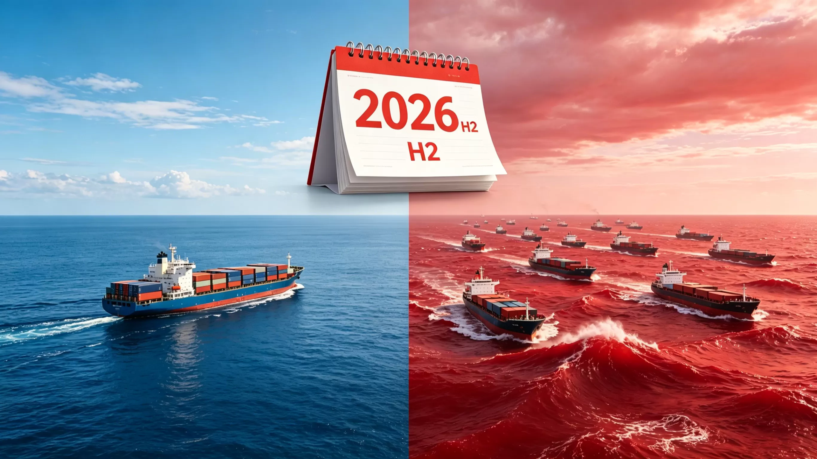 2026 Second Half Ocean Freight Outlook: Capacity Glut, Red Sea Resumption, and Shipper Strategies